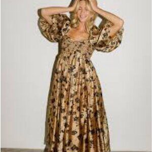 Elegant Floral Maxi Dress